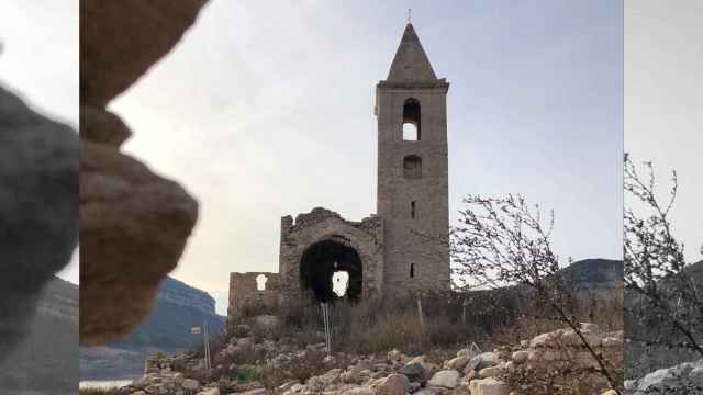 Iglesia del pantano de Sau