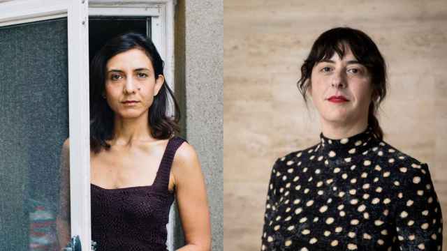 Otessa Moshfegh y Lucía Lijtmaer, en el CCCB