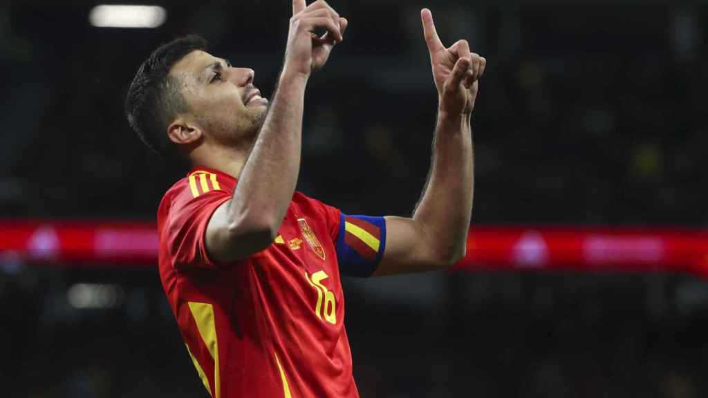 Rodri Hernández le dedica a su abuelo fallecido su doblete contra Brasil