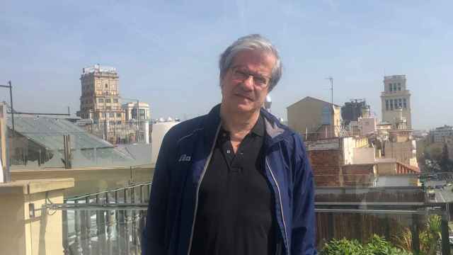 Eduardo Álvarez Tuñón, en un hotel de Barcelona, con 'Letra Global'