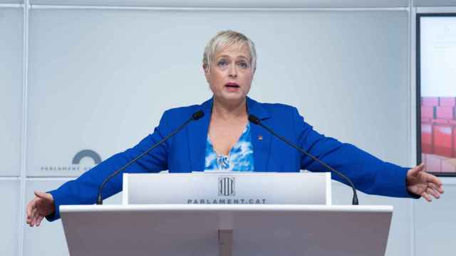 La portavoz de CS en el Parlament, Anna Grau