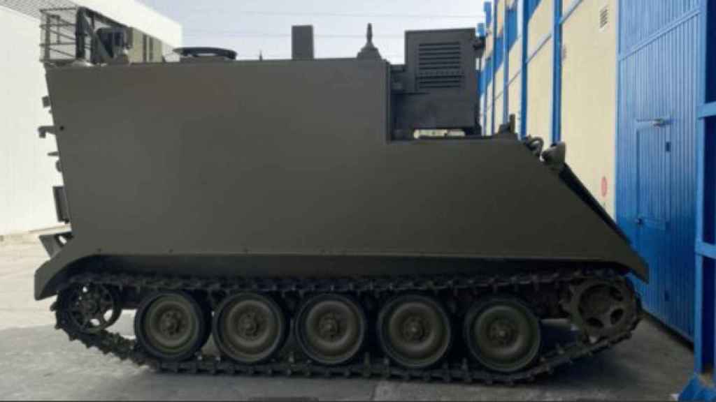 Vehicle lliurat a Defensa