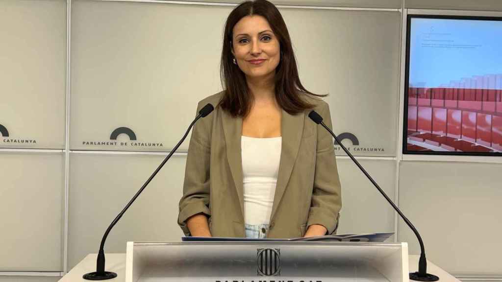 La diputada del PP, Lorena Roldán