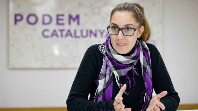 La coordinadora de Podem Catalunya, Conchi Abellán