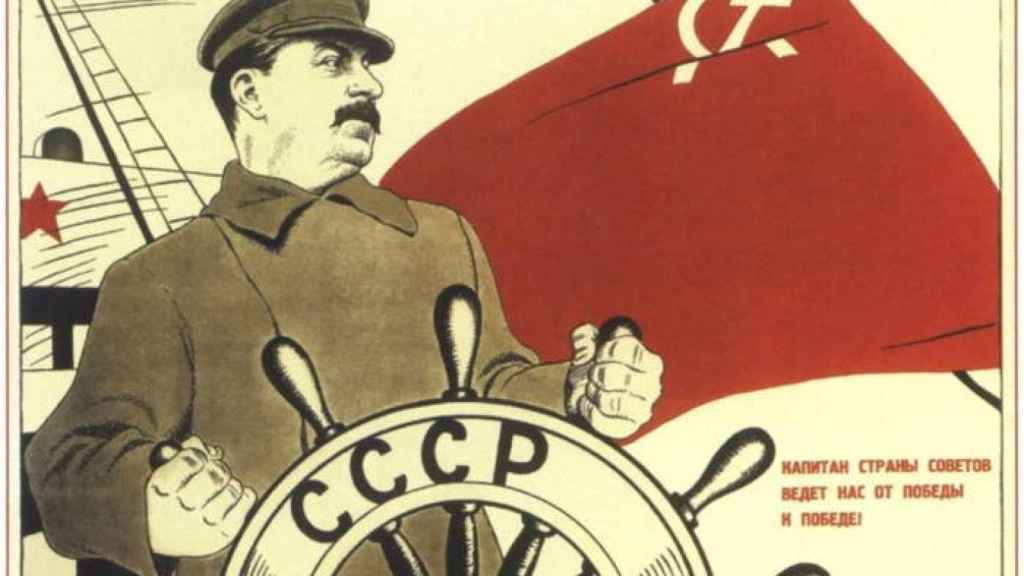 Cartel de propaganda de Stalin