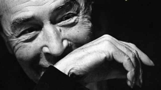 Josep Pla, tal como aparece en la portada de 'El cor furtiu'