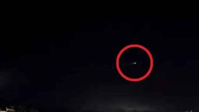 Imagen del objeto no identificado que cruzó Cataluña el viernes