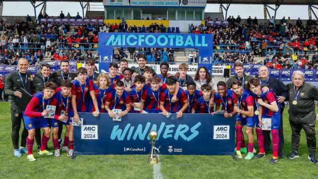 El Cadete A del Barça se proclama campeón en el MIC