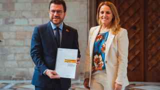 Pere Aragonès y Natalia Mas presentan la propuesta de financiación singular para Cataluña