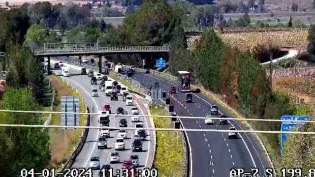 Retenciones en la AP-7 este Lunes de Pascua del 2024