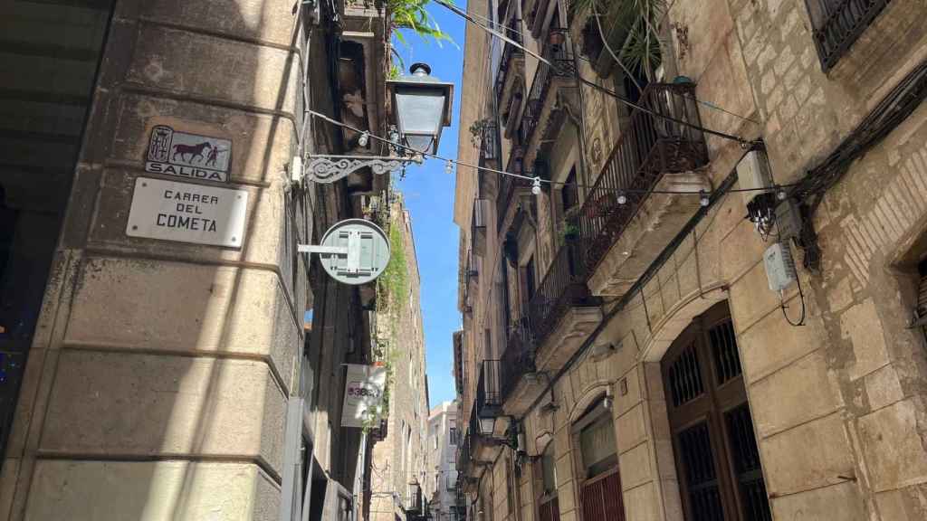 Calles del barrio Gótico de Barcelona