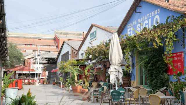 Terrazas de los bares de Mercantic