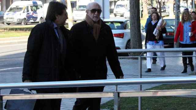 Bernardo Coslado, fundador de Ambuebre y consejero de Ambulancias CSA, en el juzgado