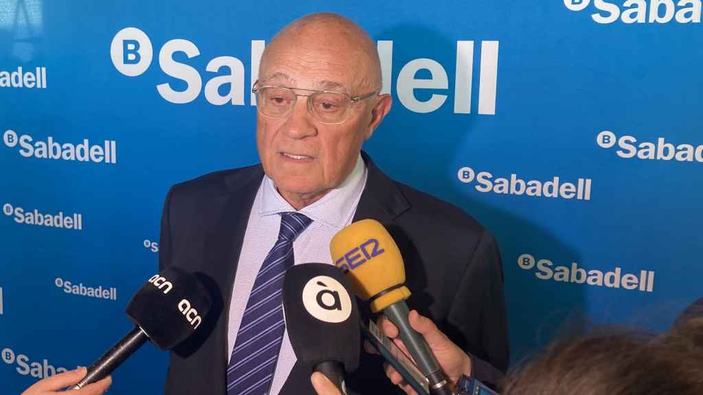 El presidente del Banco Sabadell, Josep Oliu