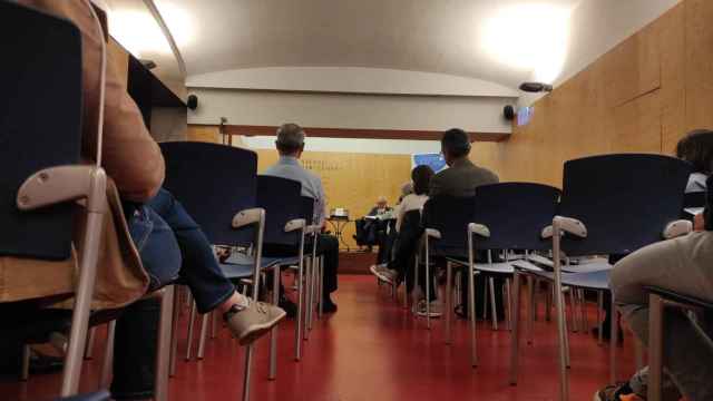 Imagen de la charla de Jordi Varela con Ramon Cunillera