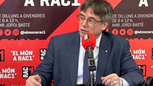 Carles Puigdemont, líder de Junts + Puigdemont per Catalunya en Perpiñán