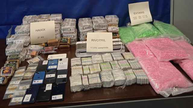 La droga intervenida por Mossos en Terrassa