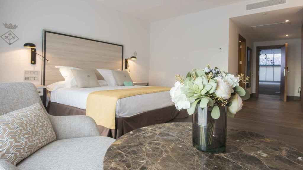 Habitación del Parador de Lleida