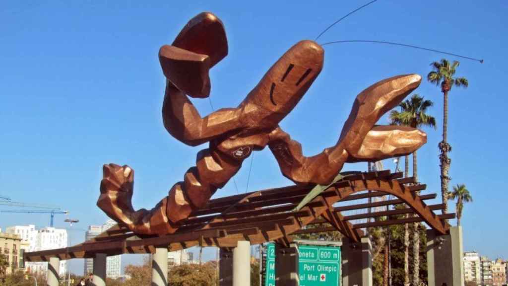 La gamba gigante del Gambrinus, que fue propiedad de Paco Bravo