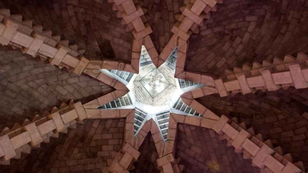 Detalle de la bóveda del Santuario de Montferri