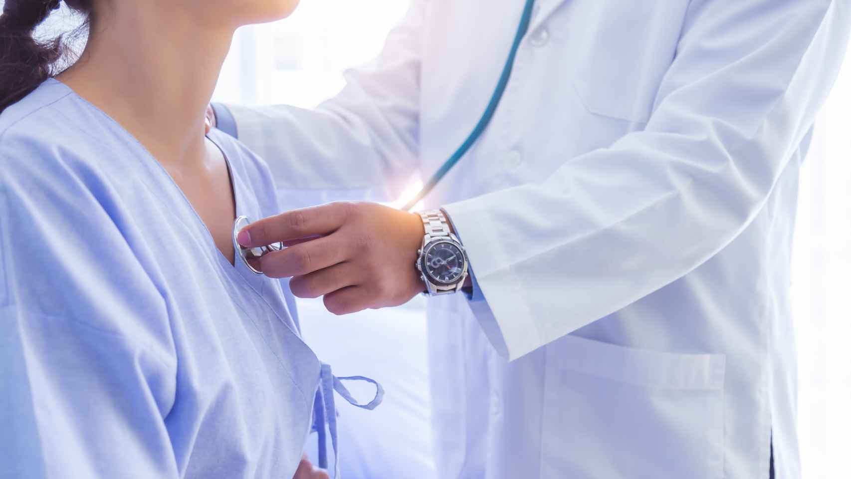 Una paciente se somete a un chequeo