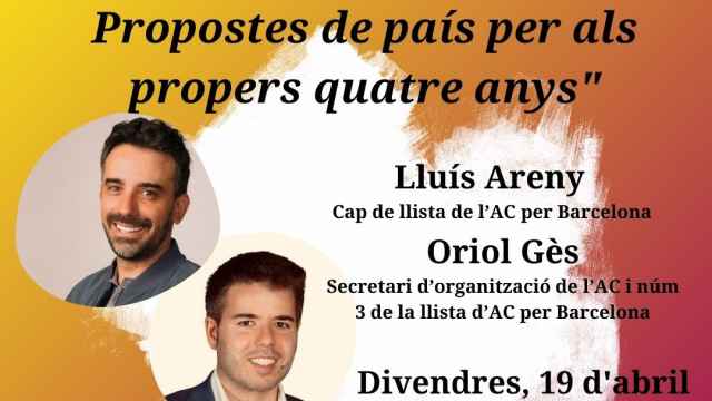 Cartel de la conferencia a la que Aliança Catalana ha sido invitada por parte de la ANC de Sabadell