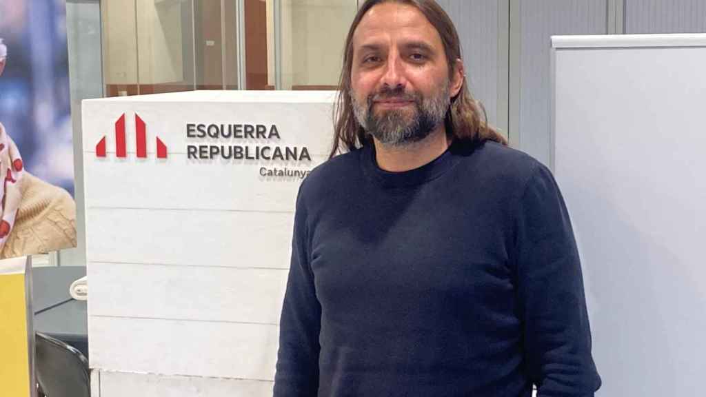 Jordi Albert, diputado de ERC y su portavoz en la Comisión de Salud, en el Parlament