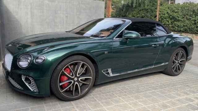 El Bentley Continental de Robert Lewandowski