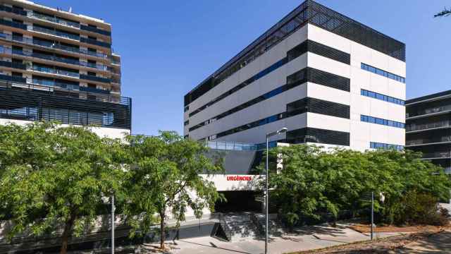 Fachada del hospital Quirónsalud Badalona