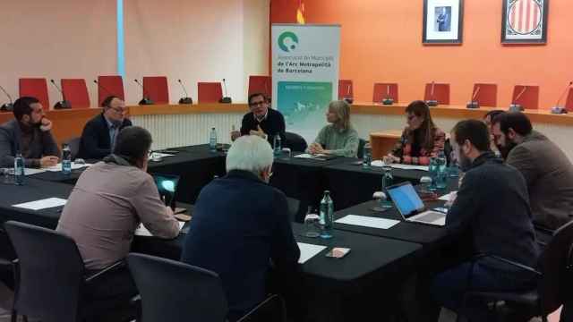 Reunión de los alcaldes del arco metrpolitano