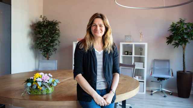 Retrato de Cristina Casol, en la redacción de Crónica Global