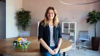 Retrato de Cristina Casol, en la redacción de Crónica Global