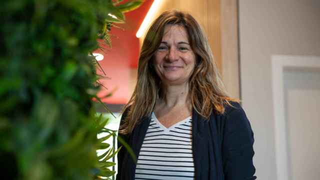 Retrato de Cristina Casol, en la redacción de Crónica Global