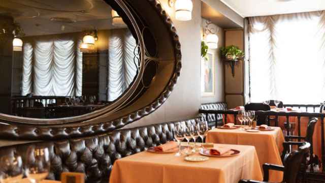 Mesas de un restaurante