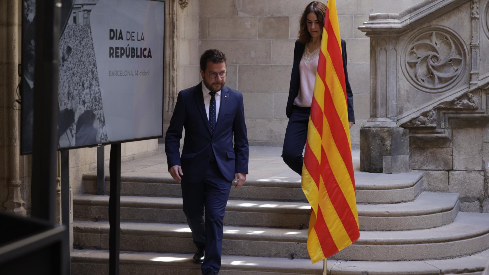 Pere Aragonès, en la Generalitat