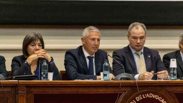 Yosef David Sánchez-Molina, cónsul de Israel, y SG del Cuerpo Consular, y Artem Vorobyov, decano