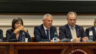 Yosef David Sánchez-Molina, cónsul de Israel, y SG del Cuerpo Consular, y Artiem Vorobyov, decano