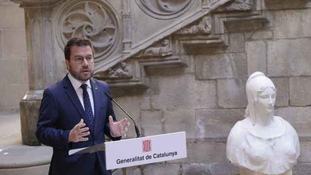El 'president' de la Generalitat, Pere Aragonès