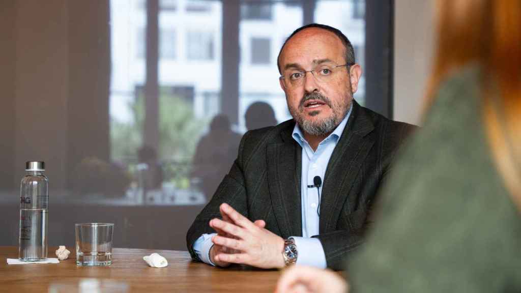 Alejandro Fernández, presidente del PP de Cataluña