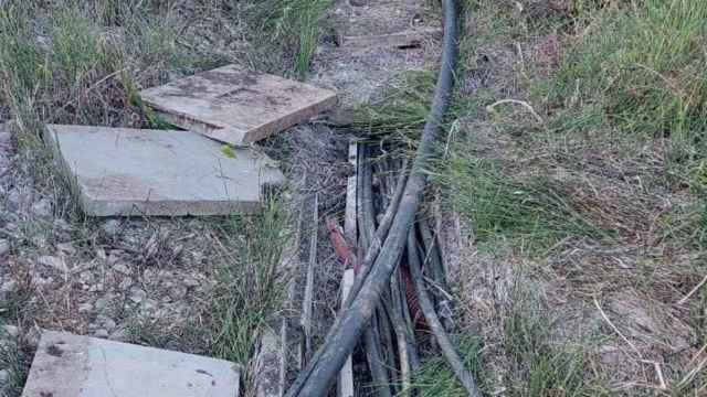 Robo de cobre, en una imagen de archivo