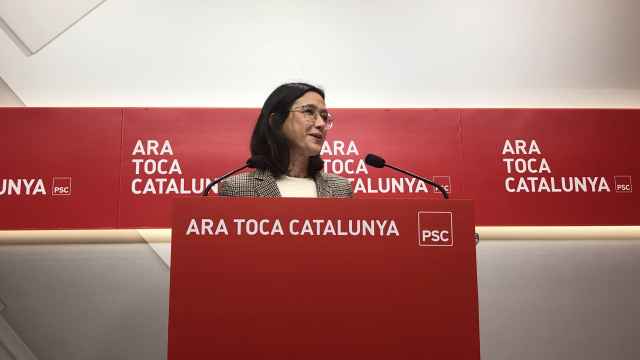 La portavoz del PSC, Núria Parlon
