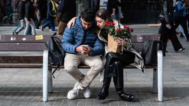Así se está viviendo la diada de Sant Jordi en Barcelona