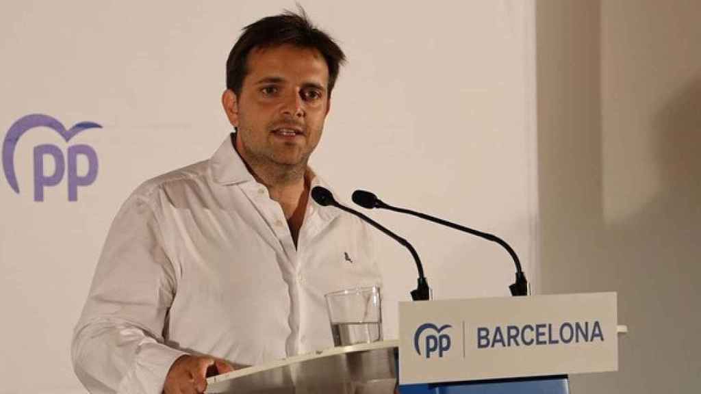 Marcos Sánchez, concejal del PP del Ayuntamiento de Esplugues de Llobregat
