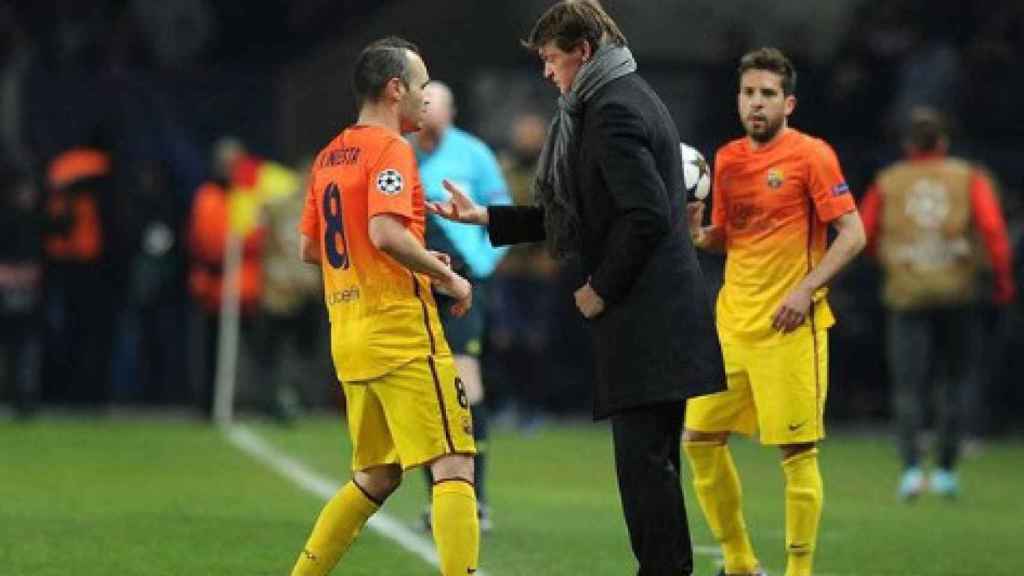 El recuerdo de Andrés Iniesta sobre Tito Vilanova 10 años después de su muerte