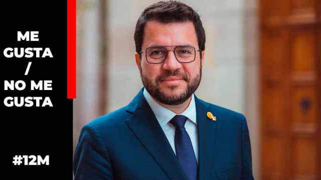El presidente de la Generalitat y candidato de ERC al 12M, Pere Aragonès