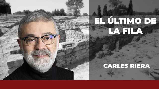 El último de la fila Carles Riera