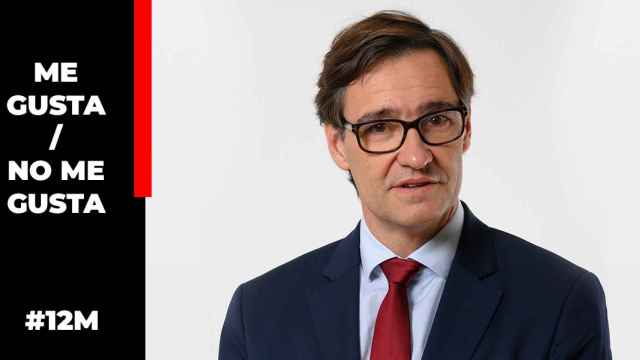 El candidato del PSC al 12M, Salvador Illa