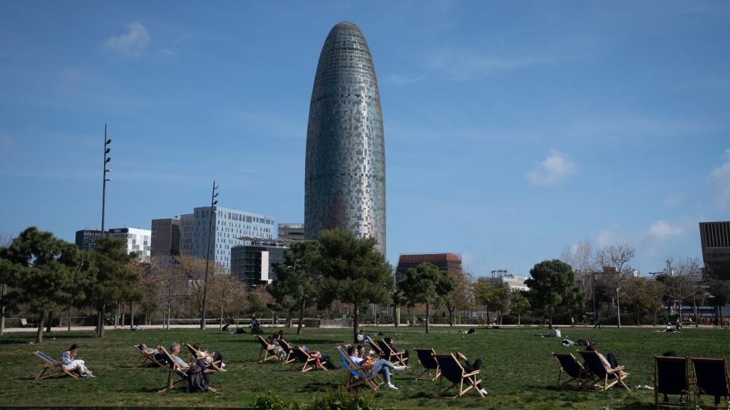Viernes soleado en Barcelona