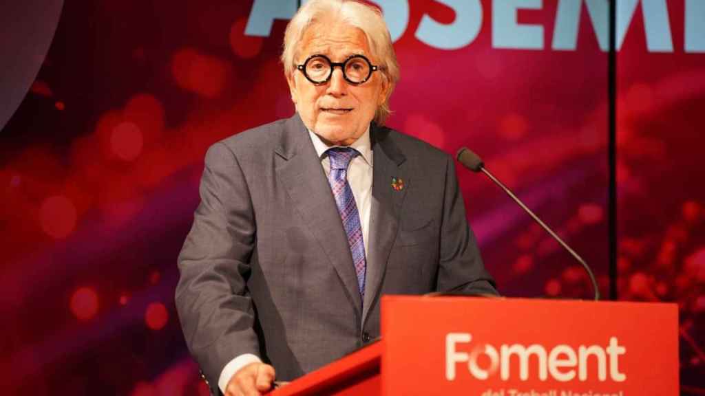 El presidente de Foment del Treball, Josep Sánchez Llibre