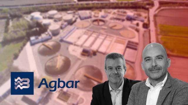 Gustavo Migues, CEO de Veolia España, y Ángel Jover, el militar retirado que pilota el ajuste.